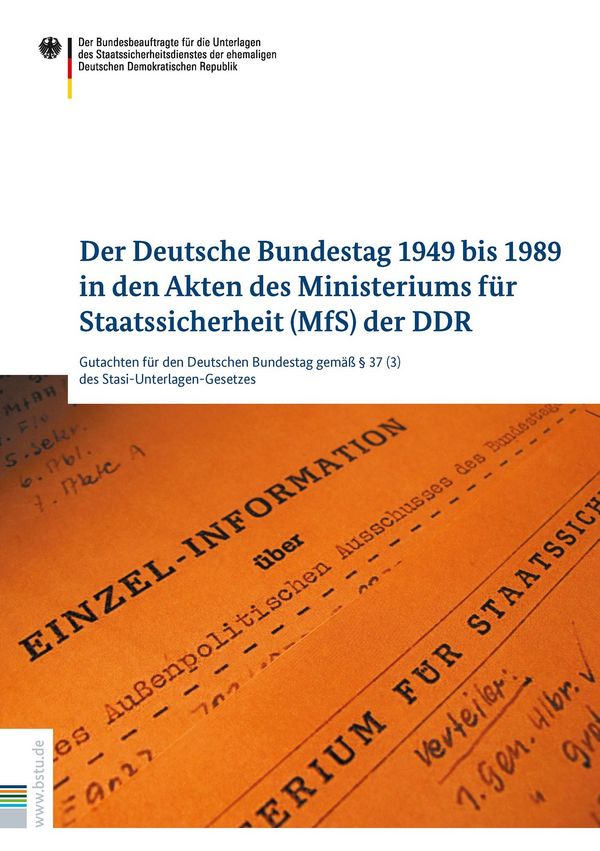 Cover des Bundestagsgutachtens