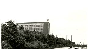 Bürogebäude von Volkswagen am Mittellandkanal