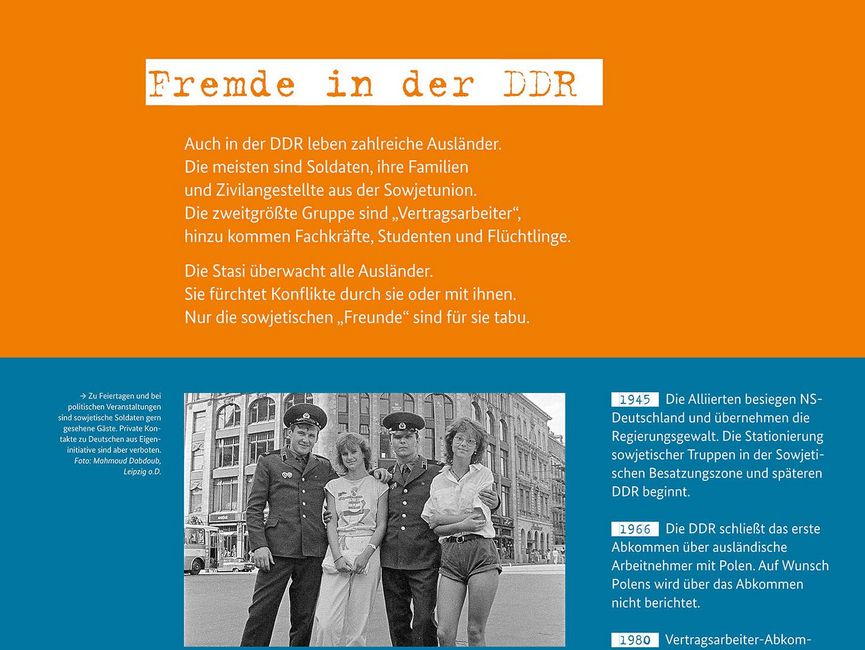Poster 5: Fremde in der DDR